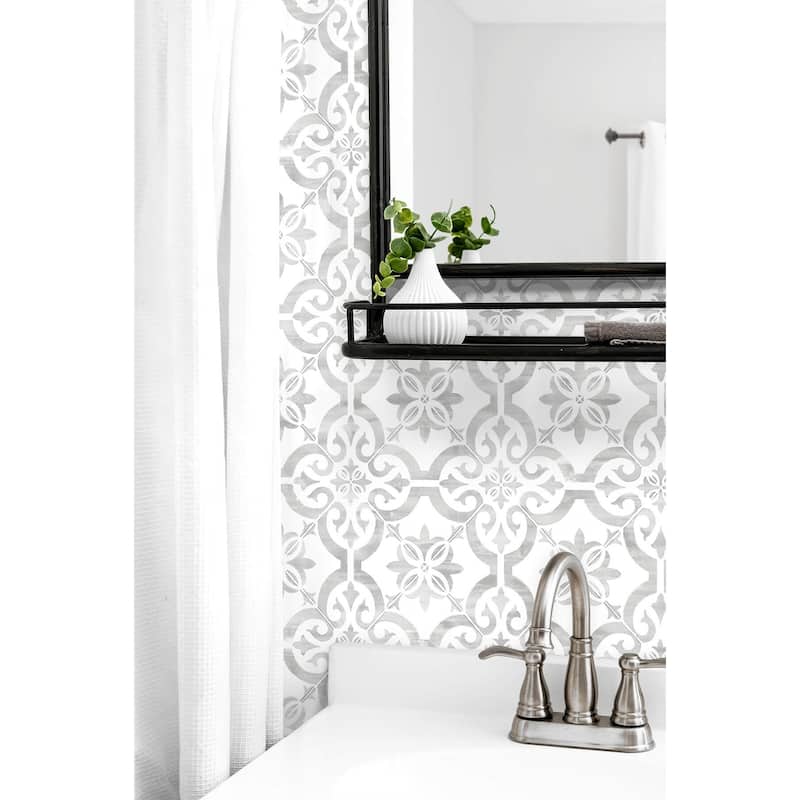 Luxe Haven Porto Tile Peel and Stick Wallpaper