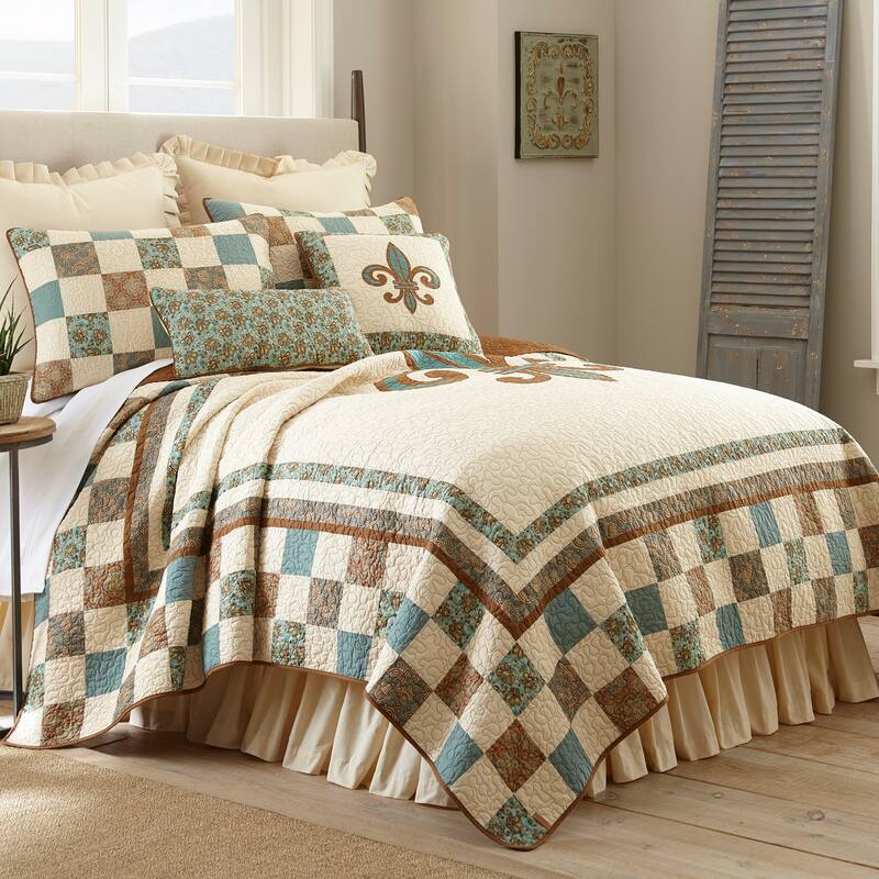 Donna Sharp Vintage Fleur Cotton Quilt