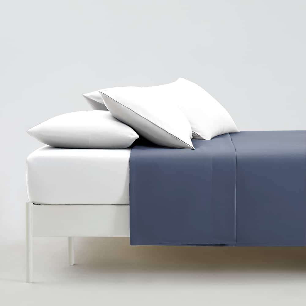 Vilano Oversized Flat Bed Sheet , 2 pack, Flat Sheet Only, Bed Sheet Separates