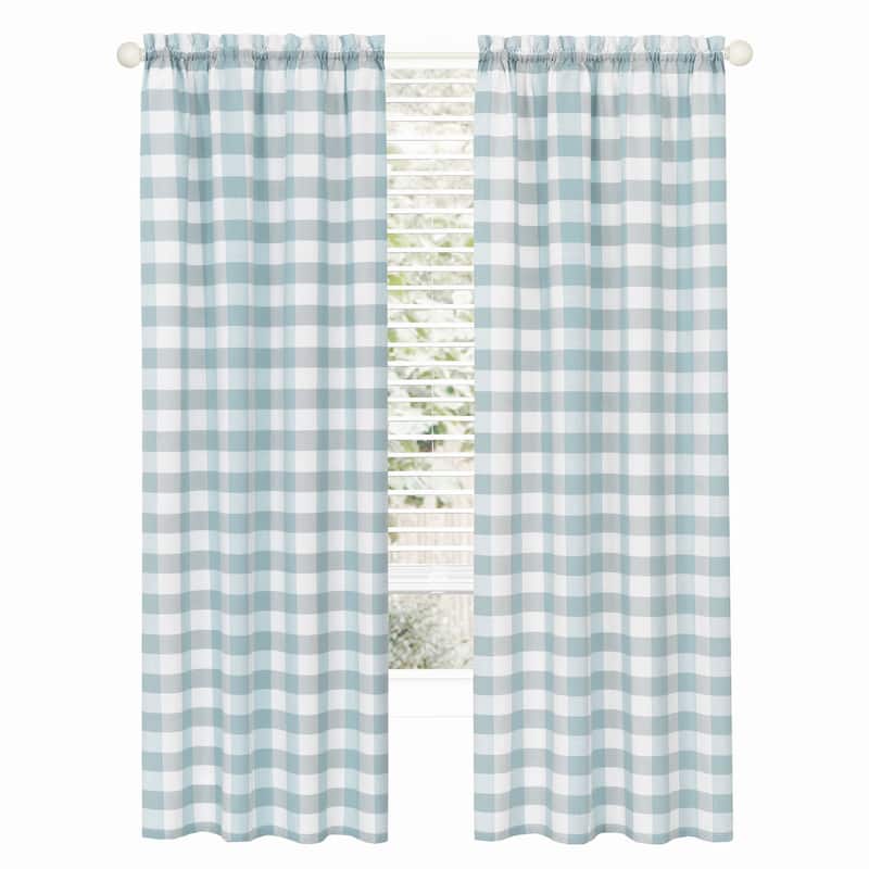 Hunter Rod Pocket Window Curtain Panel