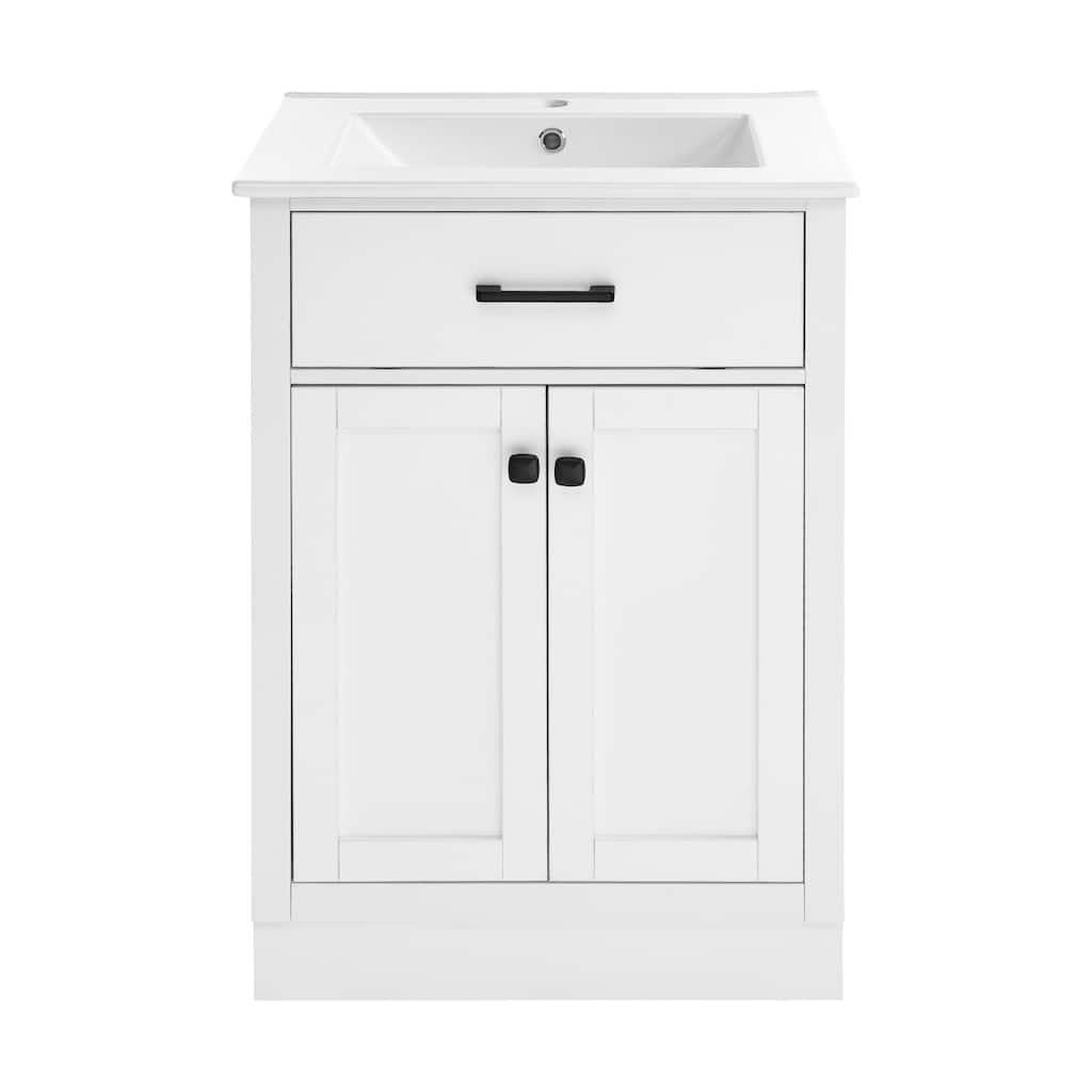 Swiss Madison SM-BV431 Burdon 24" Free Standing Single Basin Vanity