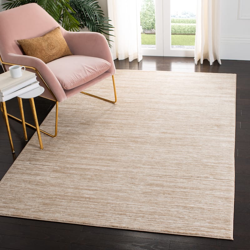 SAFAVIEH Vision Sunanda Modern Ombre Tonal Rug. - 4' x 6' - Creme