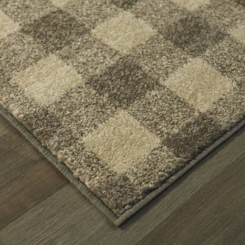 Rogers Gingham Area Rug