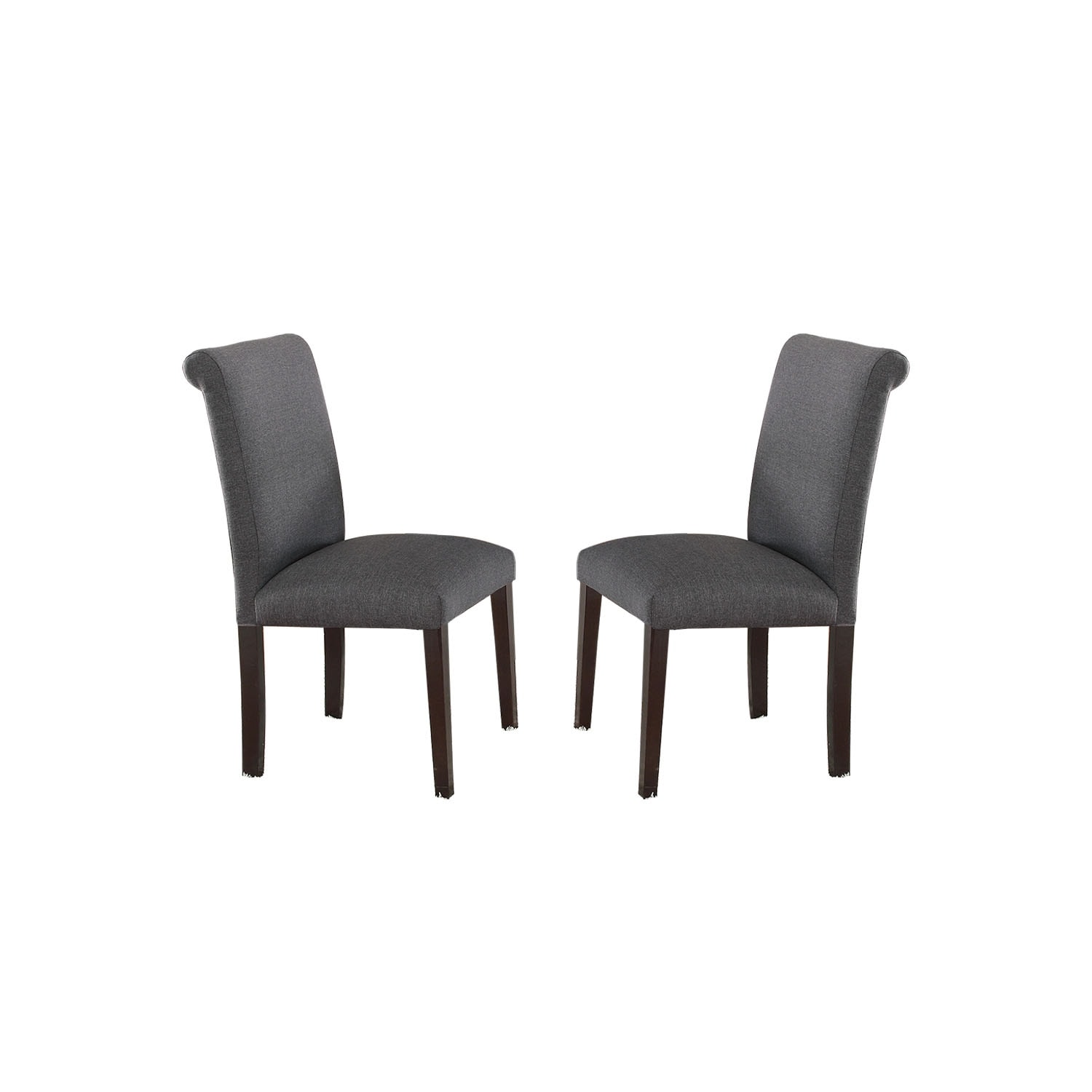 Blue and grey dining chairs sales