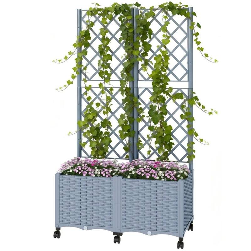 Flower Pot, Elevated Garden Bed, Plant Rack
