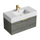 Option Grey Oak / Matte Gold
