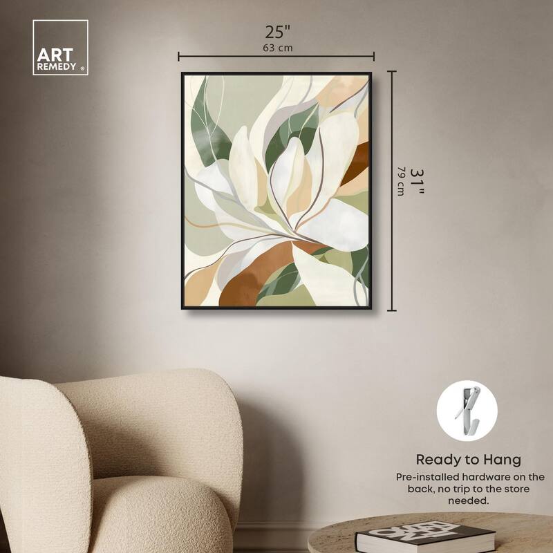 Leaf Prints I Canvas by Art Remedy