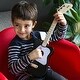 preview thumbnail 5 of 3, Loog Mini Acoustic kids Guitar for Beginners 3-strings Ages 3 & Up Learning app and lessons included Red