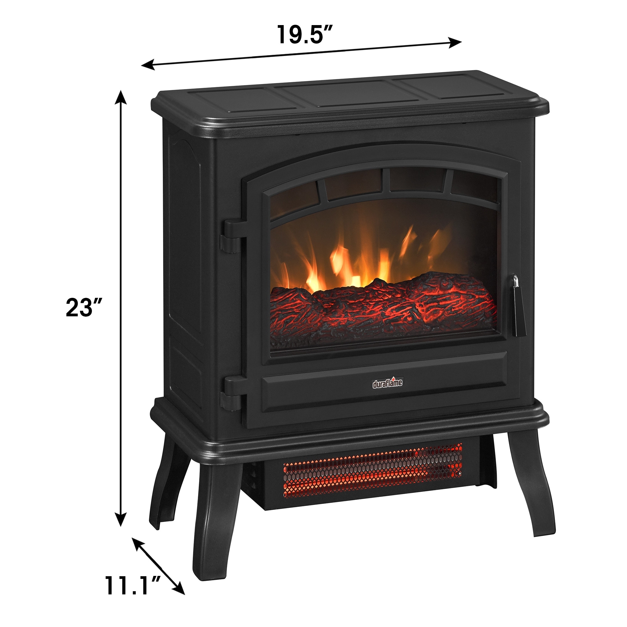 Duraflame® Infrared Quartz Electric Fireplace Stove Heater - Bed Bath u0026  Beyond - 36797898