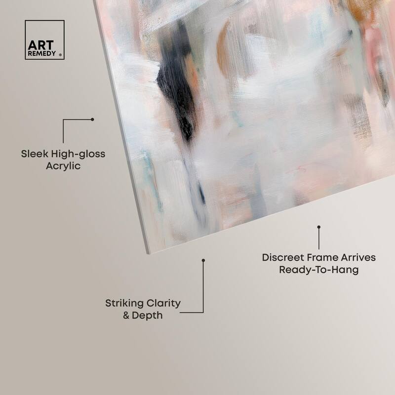 Drifting Colors II Acrylic by Art Remedy, Ready to Hang