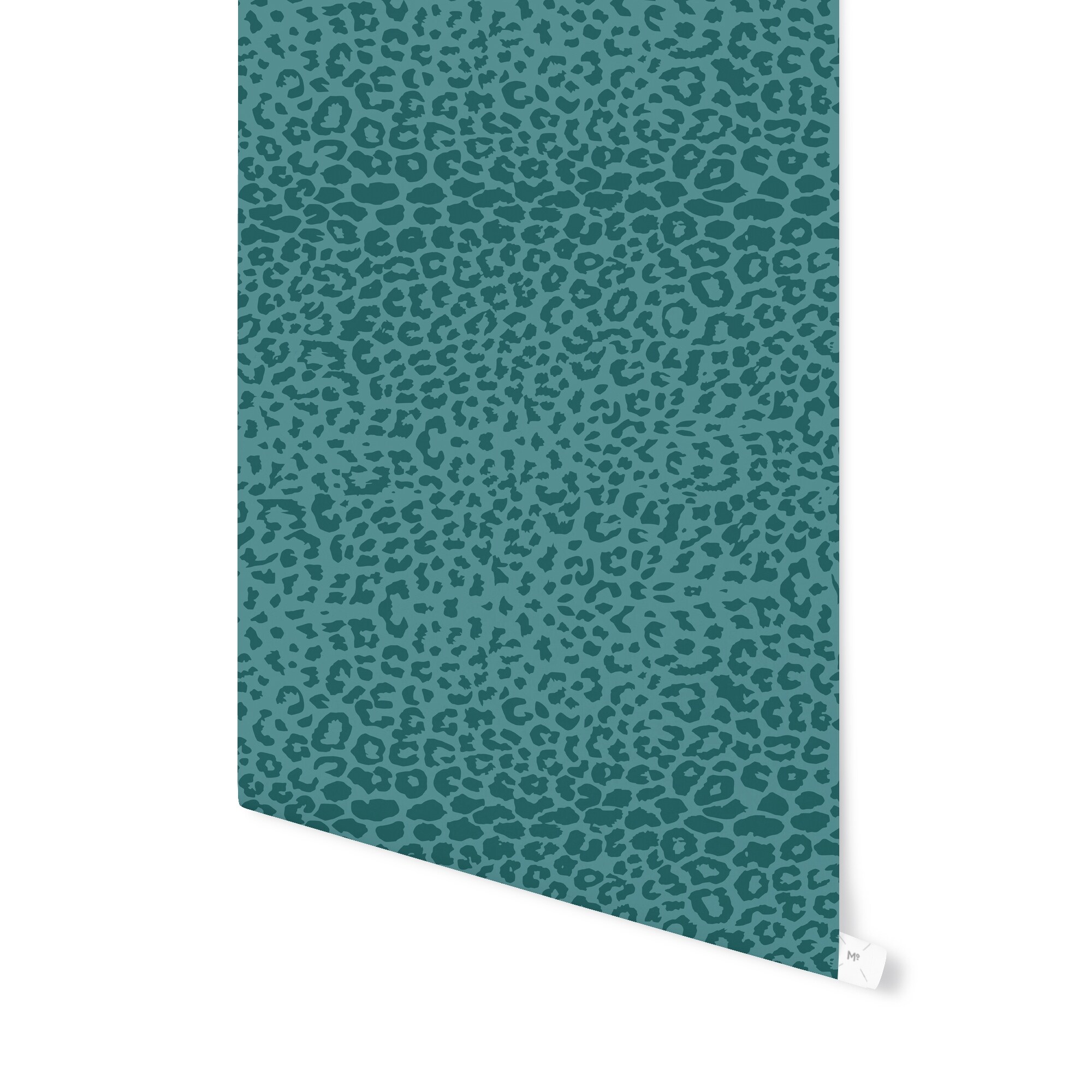 Shop Boho Animal Print Green Peel And Stick Wallpaper By Kavka