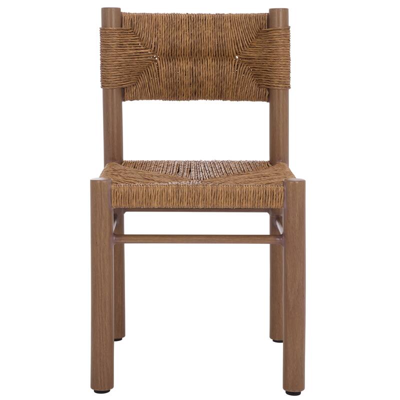 SAFAVIEH Couture Outdoor Patio Furniture Romona Dining Chair, Fully Assembled (Set of 2) - 18"W x 20"D x 32"H