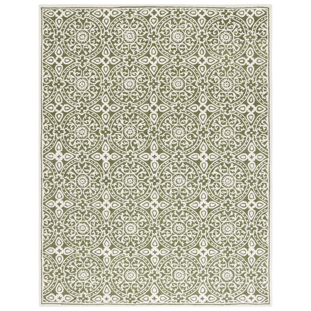 SAFAVIEH Handmade Metro Diantha French Country Wool Rug