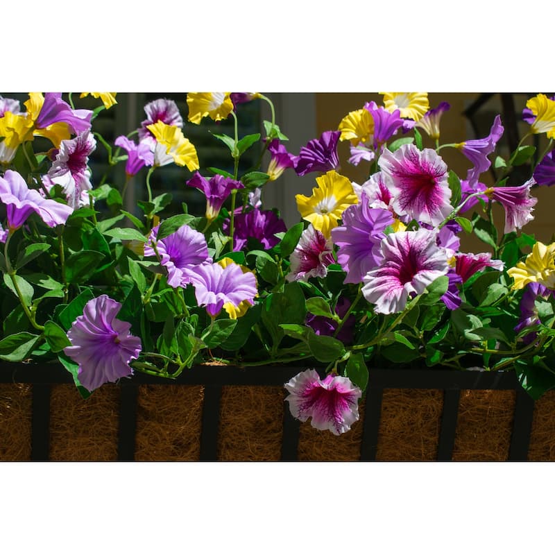 Faux Floral Window Box Filler