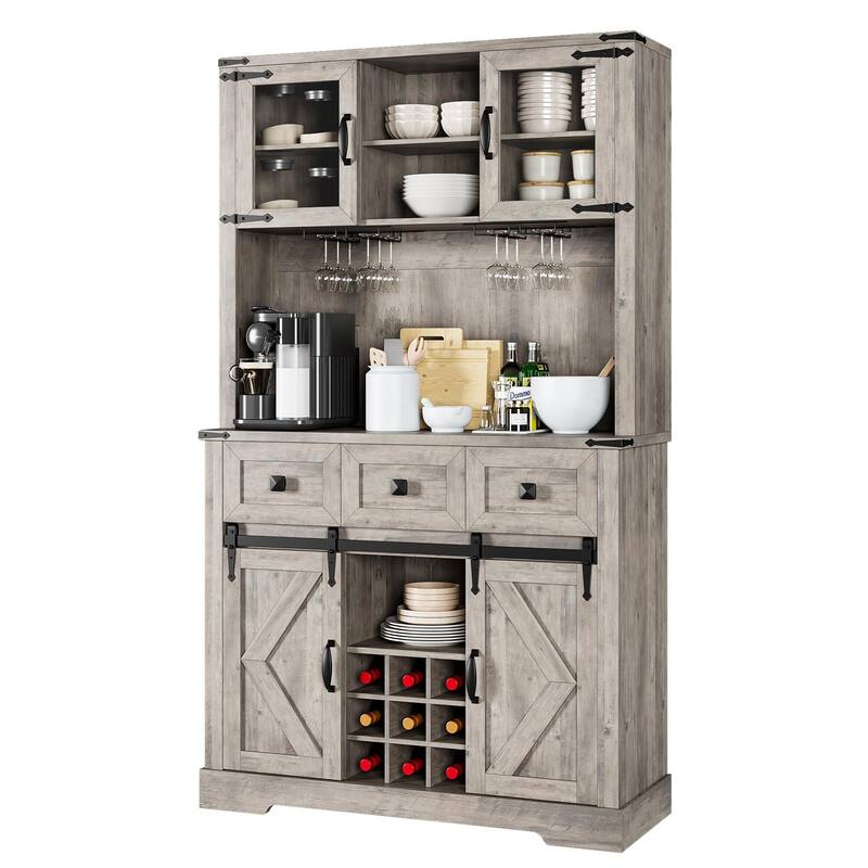 Farmhouse Buffet Cabinet with Storage