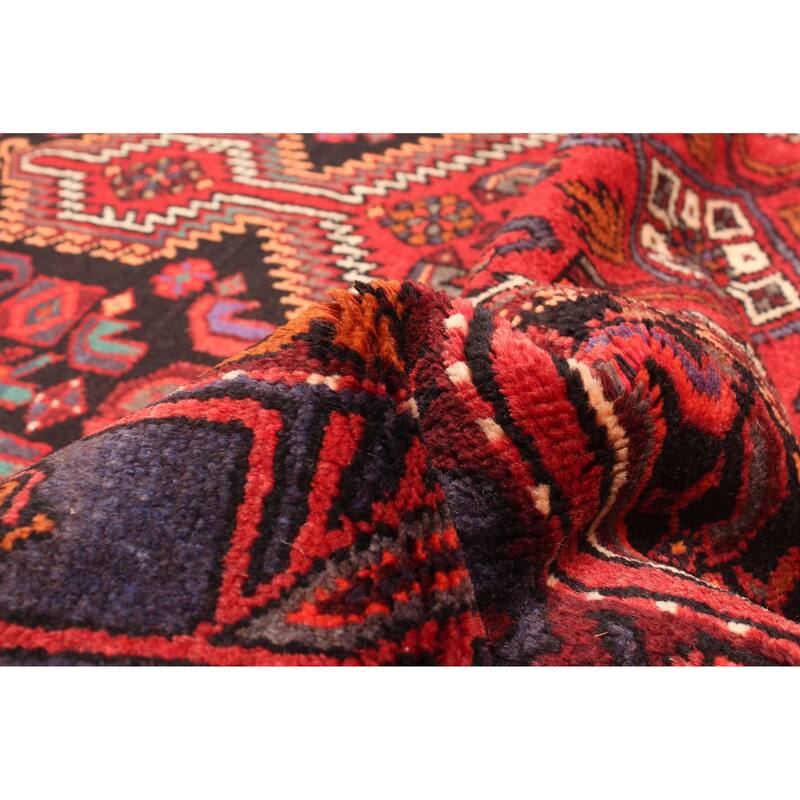 ECARPETGALLERY Hand-knotted Anadol Black Wool Rug - 4'7 x 7'9