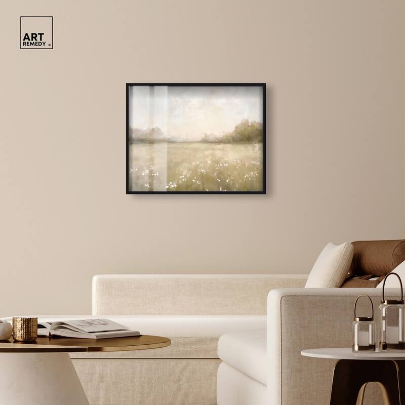Peaceful Expanse Shadowbox by Art Remedy