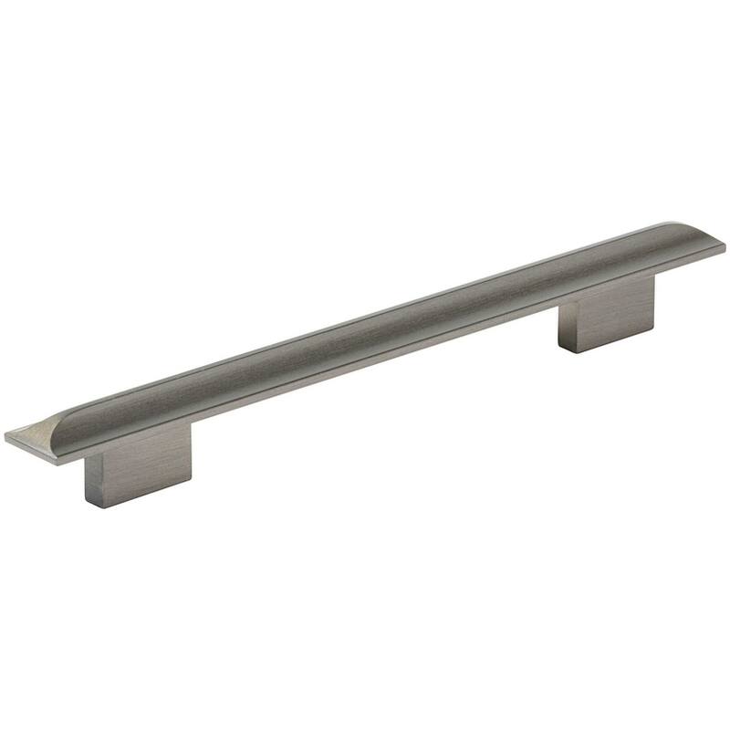 Amerock BP37261 Hearst 6-5/16" Center to Center Bar Cabinet Pull - Black Brushed Nickel