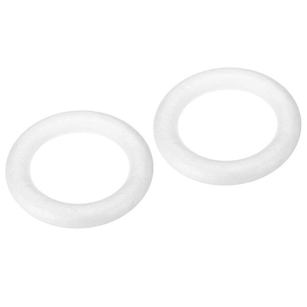 3 8 Inch Foam Wreath Forms Round Craft Rings For DIY Art Crafts Pack Of 