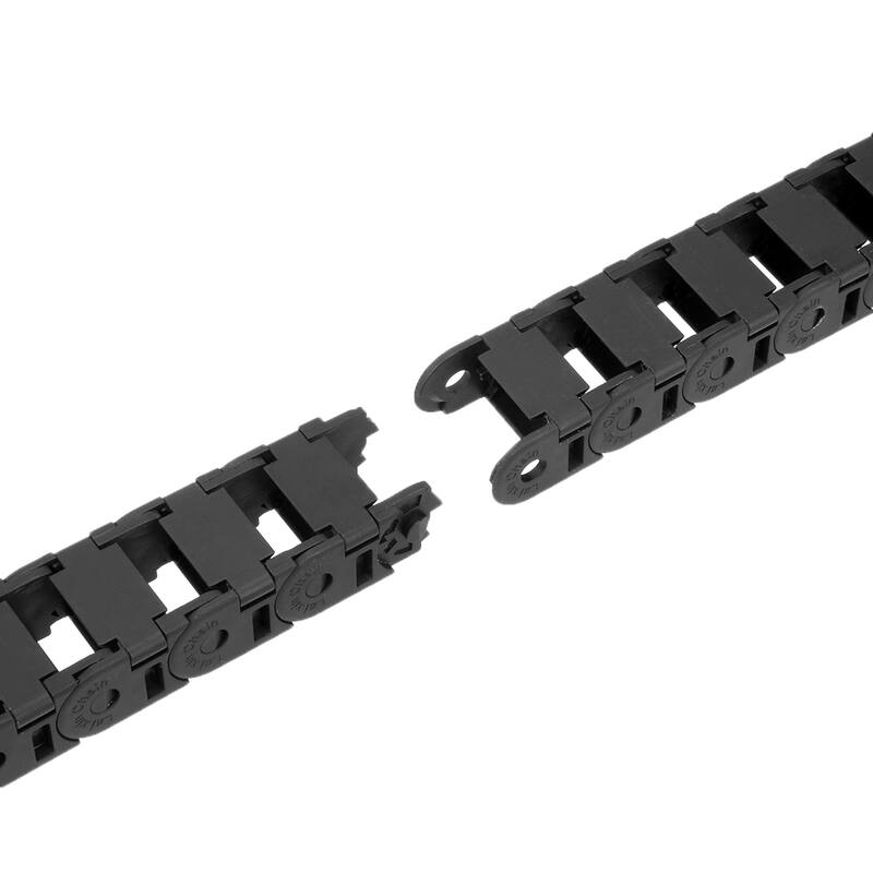 Drag Chain Cable Carrier Semi Enclosed with End Connectors R28 1.5M