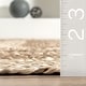 preview thumbnail 3 of 5, Nuloom Charlene Braided Border Jute Area Rug