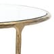preview thumbnail 31 of 39, SAFAVIEH Couture Jessa Round Metal Coffee Table - 36"W x 36"D x 15"H