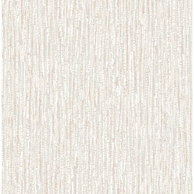 A-Street Prints Corliss Blush Beaded Strands Wallpaper