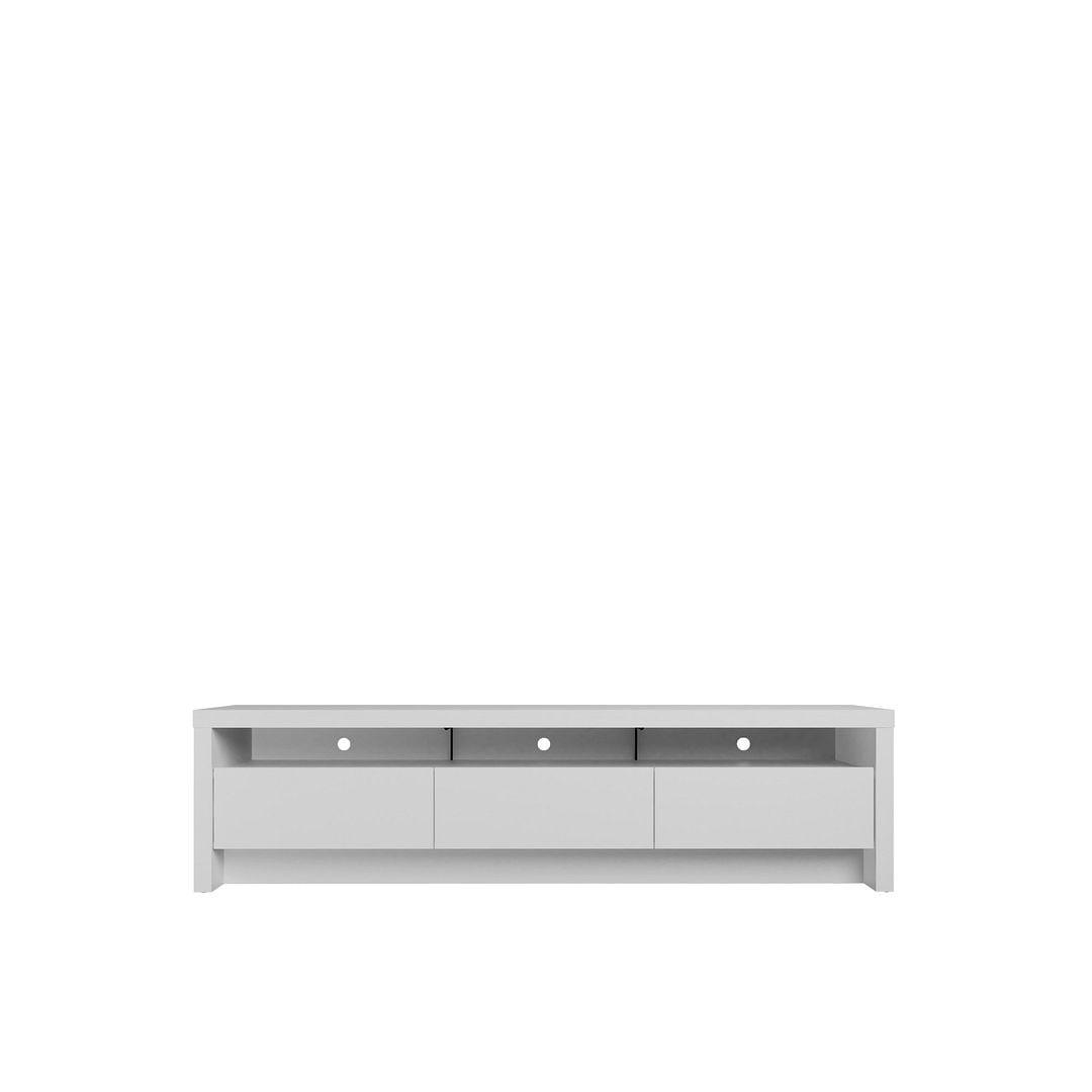 Manhattan Comfort Sylvan 70.86 In. Storage Media Cabinet Console