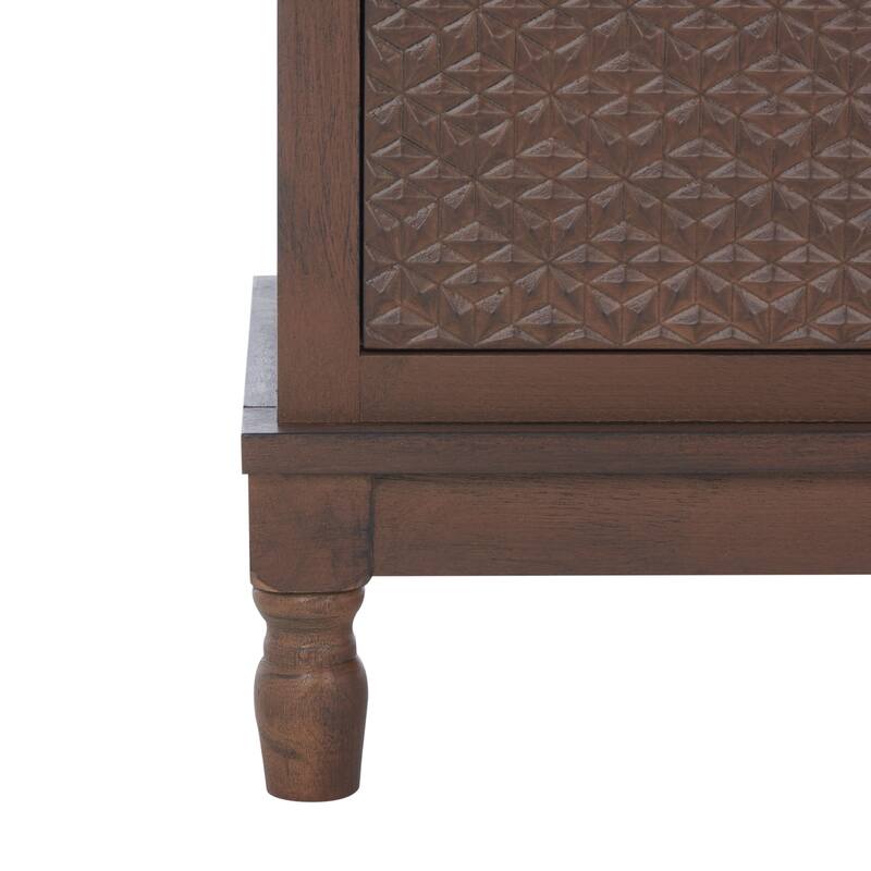 SAFAVIEH Halton 2 Door 1 Shelf Media Stand - 47" W x 16" D x 20" H