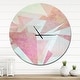 preview thumbnail 7 of 7, Designart 'Vintage Triangular' Oversized Farmhouse Wall CLock 29 in. wide x 29 in. high