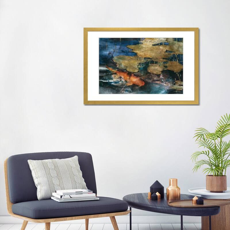 iCanvas "Koi" by Theo Beck