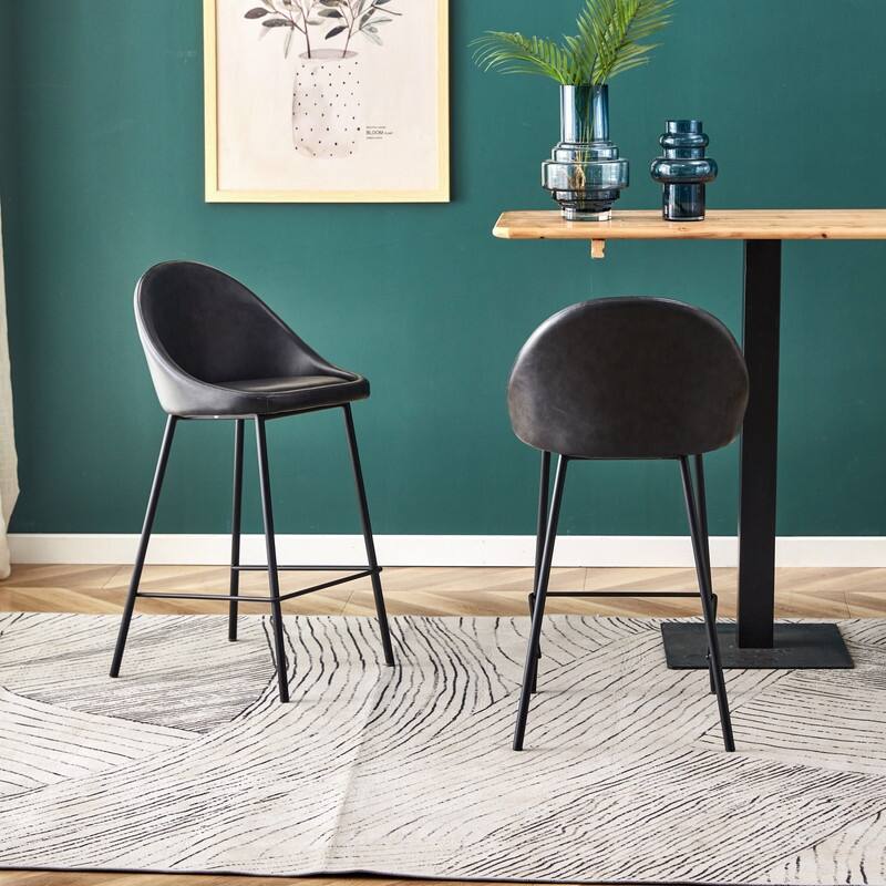 Judith Vero Modern Bar Stool 26'' Seat (Set Of 2)