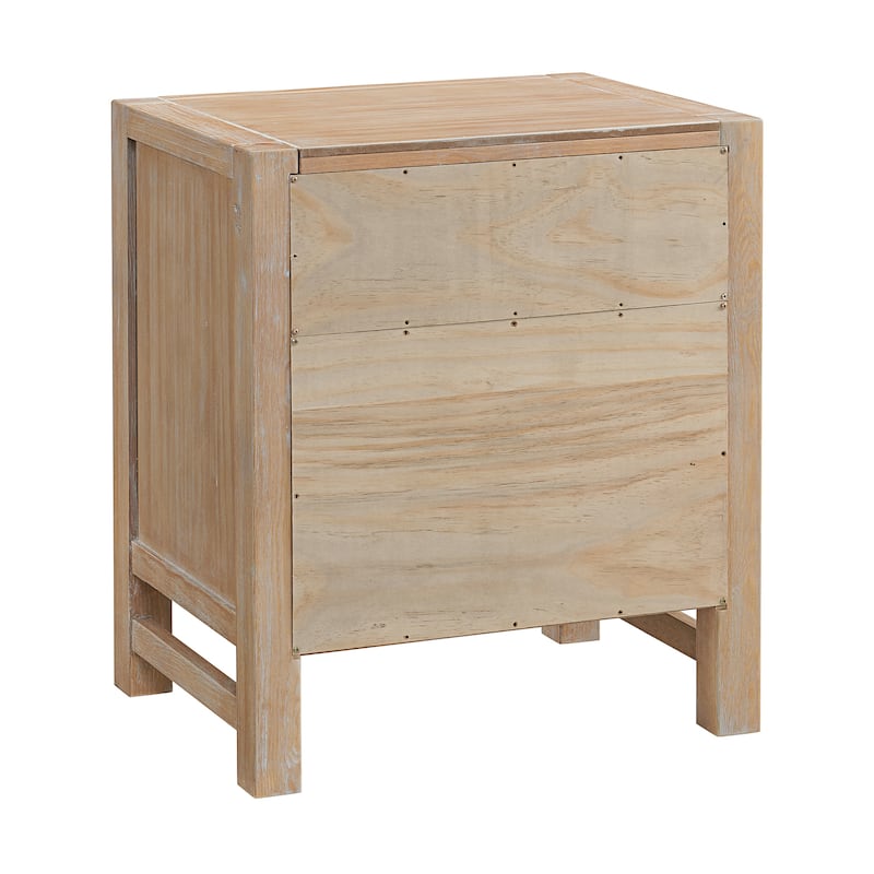 Arden 2-Drawer Wood Nightstand