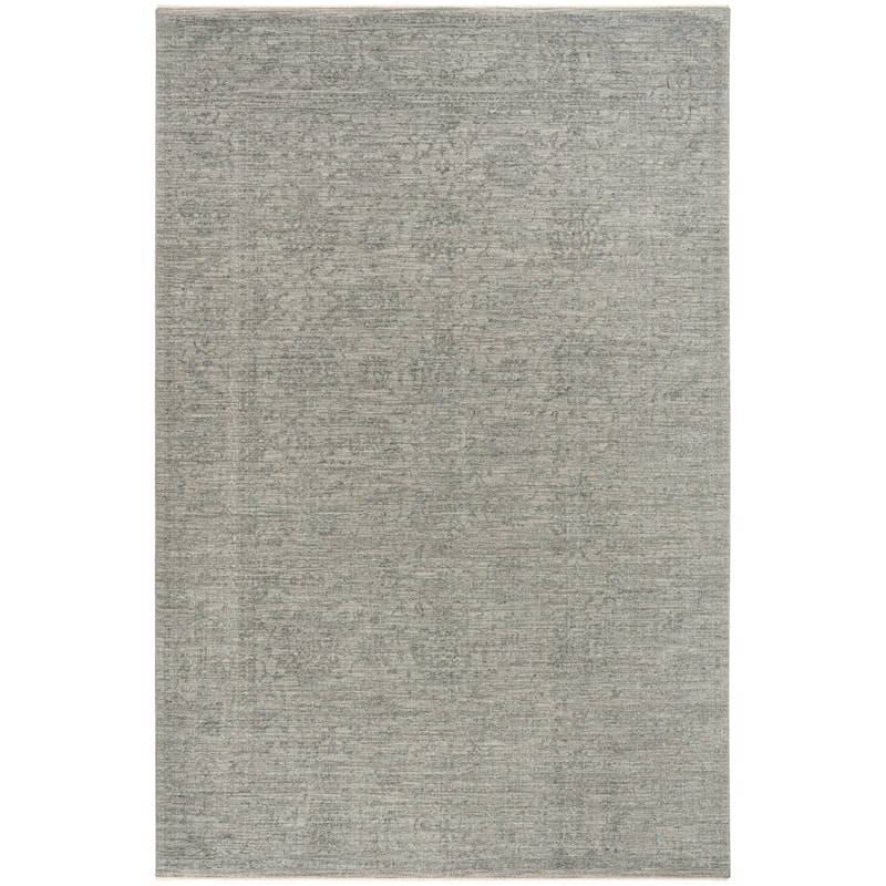 Nourison Moonlit Textured Floral Indoor Rug - Slate - 5'3" x 7'6"