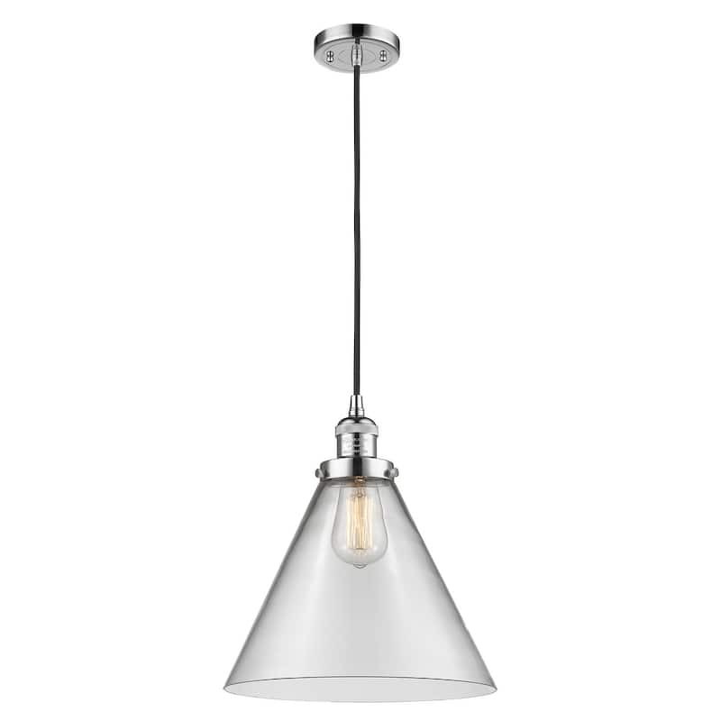 Innovations Lighting X-Large Cone Single Light 12" Wide Pendant with