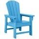 preview thumbnail 141 of 194, Laguna Kids Outdoor Poly Adirondack Chair Pacific Blue