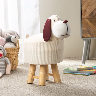 Mapleton Contemporary Kids Dog Ottoman by Christopher Knight Home
