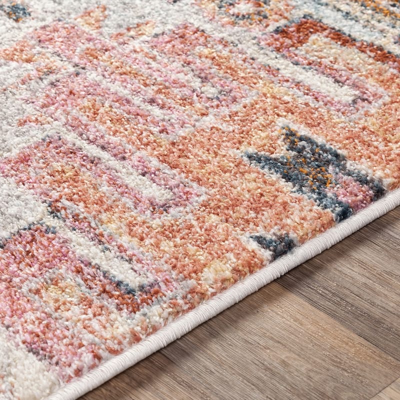 Livabliss Iver Southwestern Patchwork Area Rug