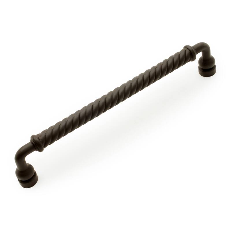 RK International Twisted 8 Inch Center to Center Handle Cabinet Pull - Oil Rubbed Bronze