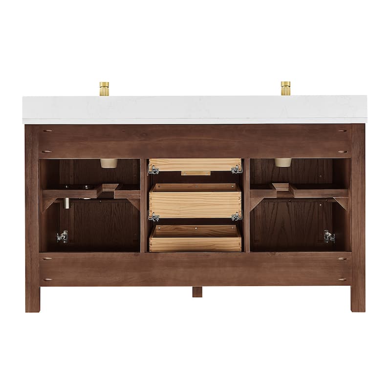 Shenzhen Bath Vanity with Composite Stone Top without Mirror