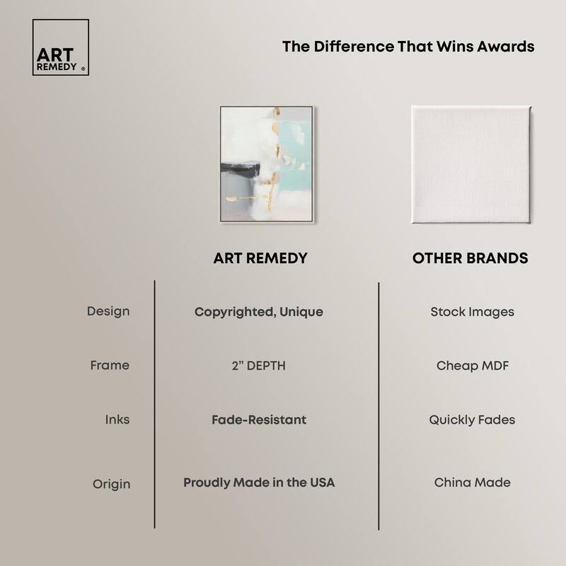 Misty Luxe II Canvas by Art Remedy