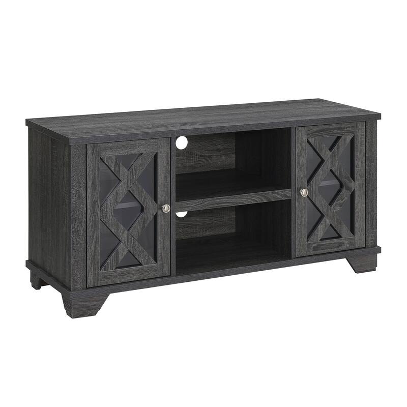 Convenience Concepts Gateway TV Stand with Storage Cabinets and Shelves for TVs up to 55 Inches
