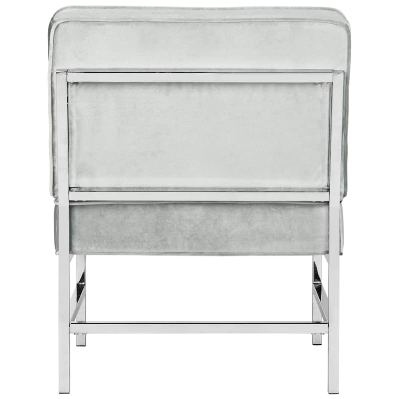 SAFAVIEH Suzan Mid-Century Modern Leather Antique Taupe Club Chair - 27.5"x30"x36" - 28Wx30Dx36H
