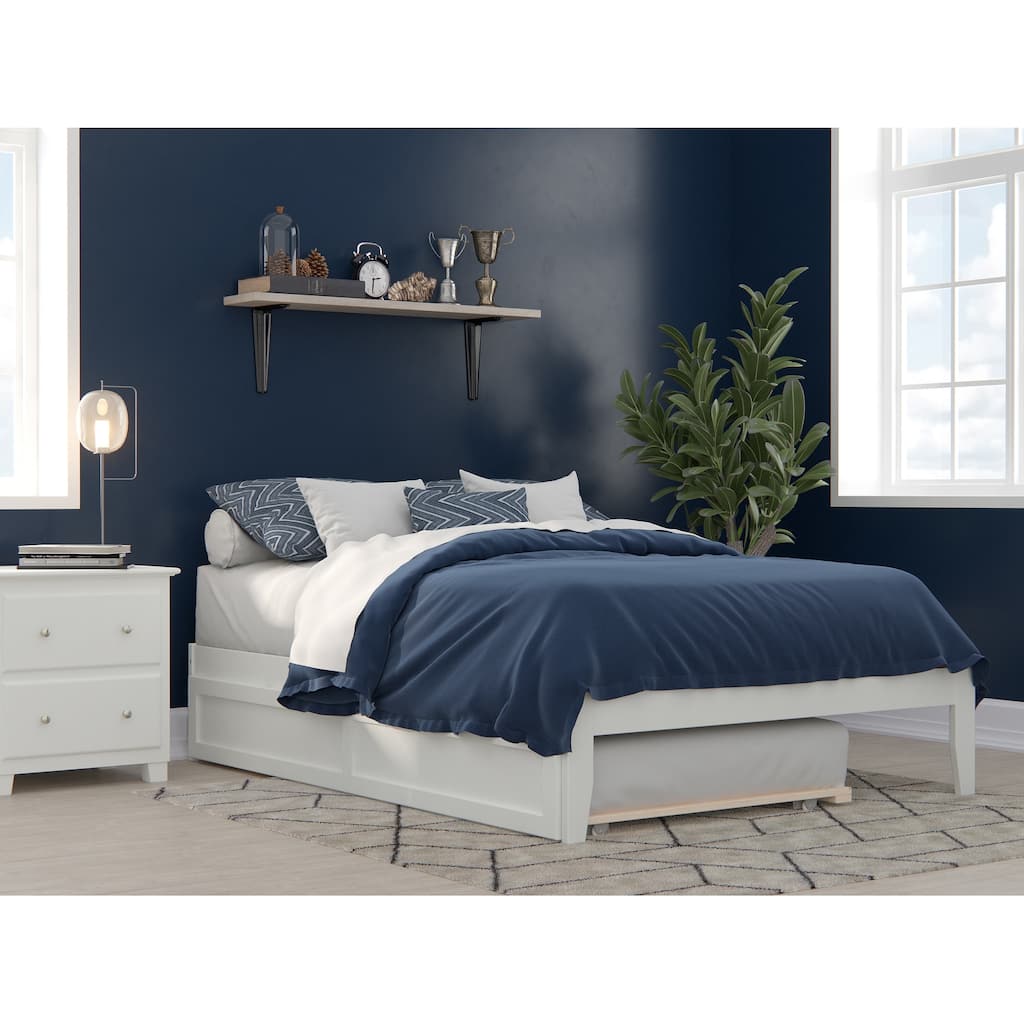 AFI Colorado Platform Bed with Trundle and Charging Station