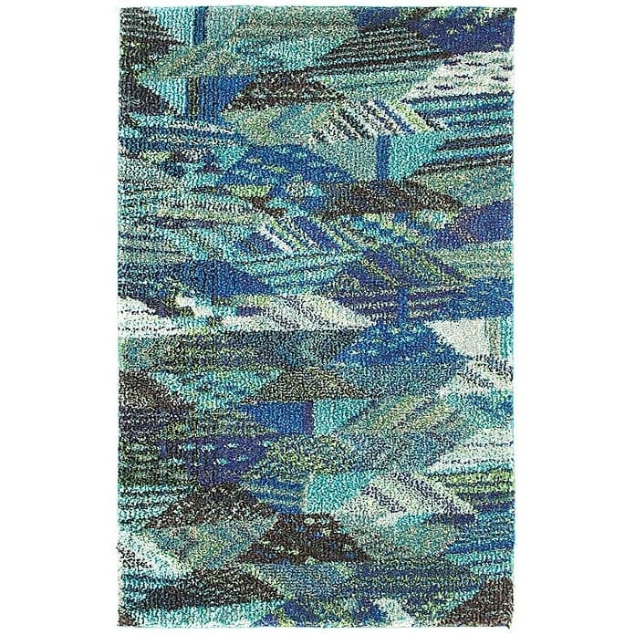 Contemporary Tazetta Collection Area Rug