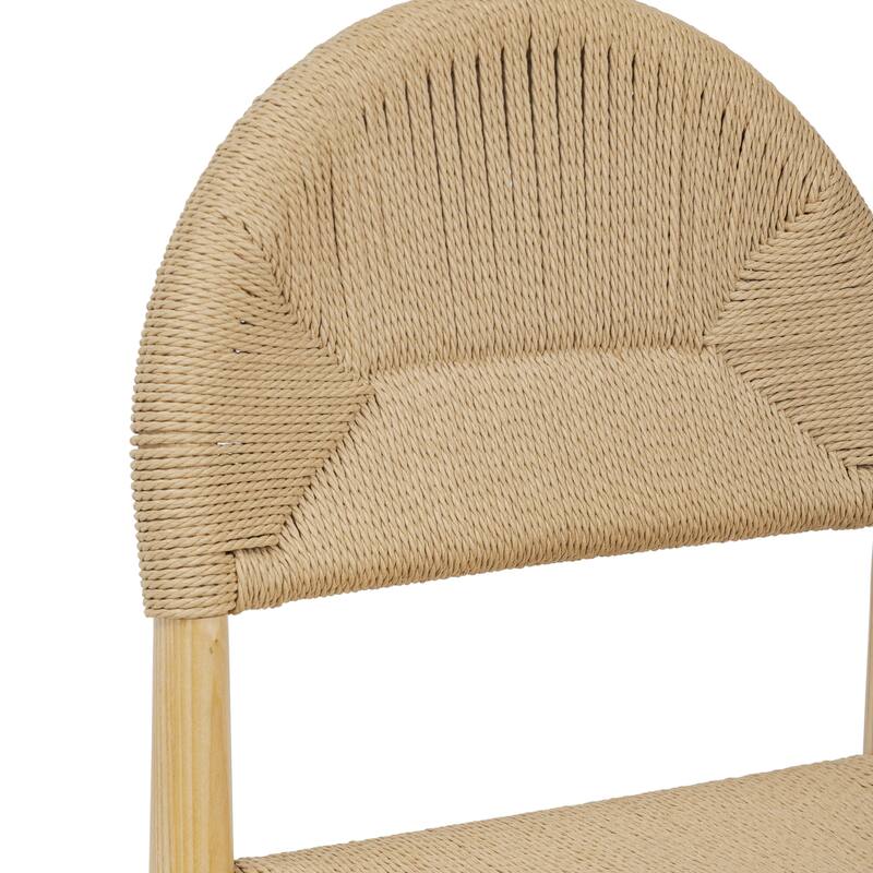 Poly and Bark Calgary Dining Chair in Natural