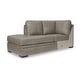 preview thumbnail 17 of 16, Signature Design by Ashley Amuleto Brown 2-Piece Sectional with Chaise - 124"W x 86"D x 40"H