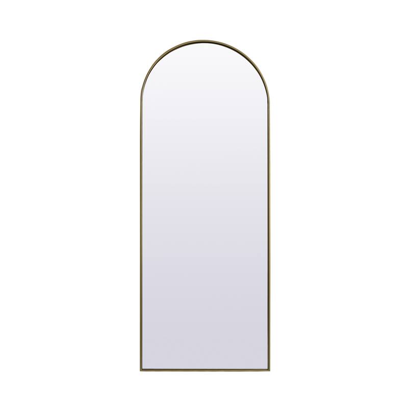 Elegant Lighting MR1A2874 Ayra 28" W x 74" H Modern Arched Bathroom - Brass