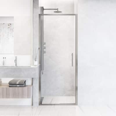 Vigo VG6079CL3276 Astoria 76" High x 32" Wide Pivot Framed Shower Door