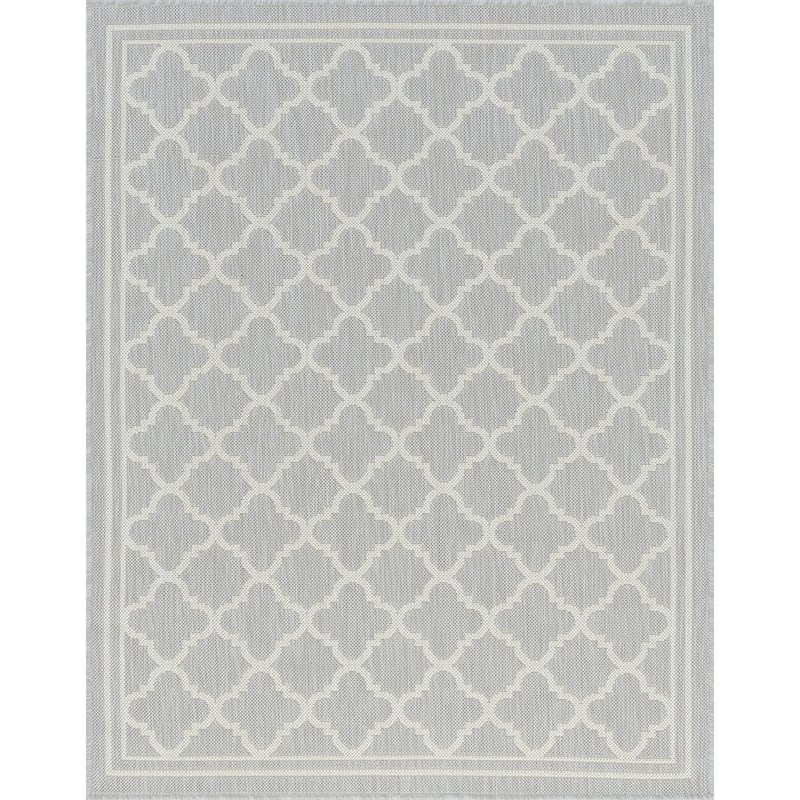 Exo Coastal Geometric Indoor/Outdoor Area Rug
